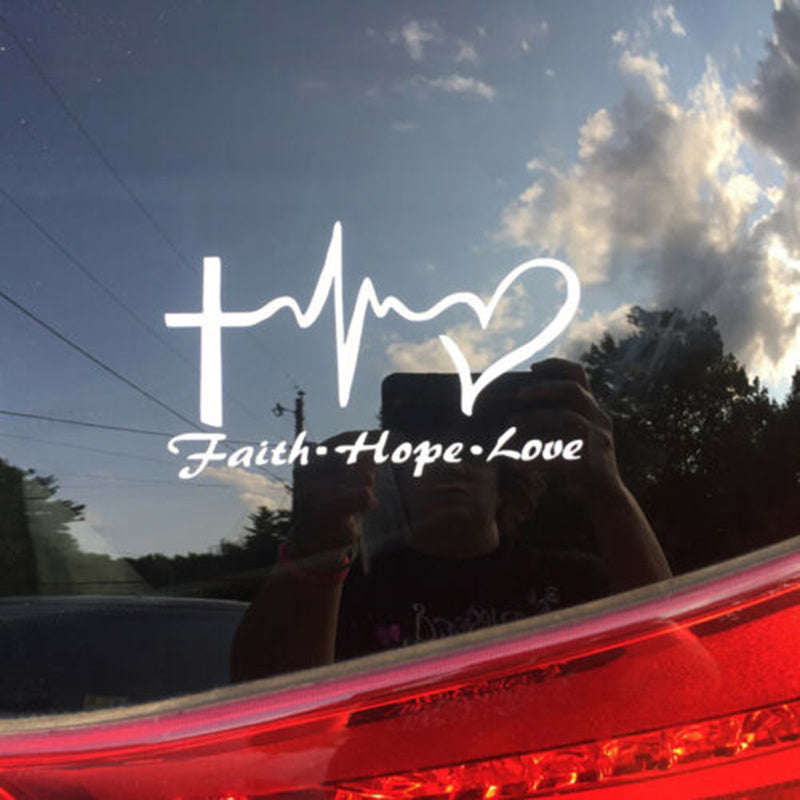 iGi4Shop Faith hope love plus Wall Sticker