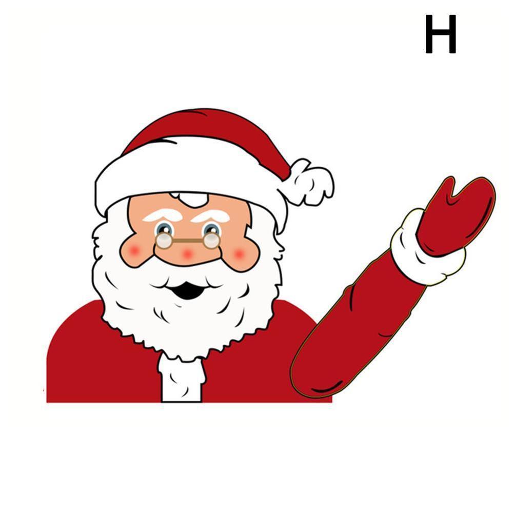 iGi4Shop Santa Wiper Car Sticker without Straps