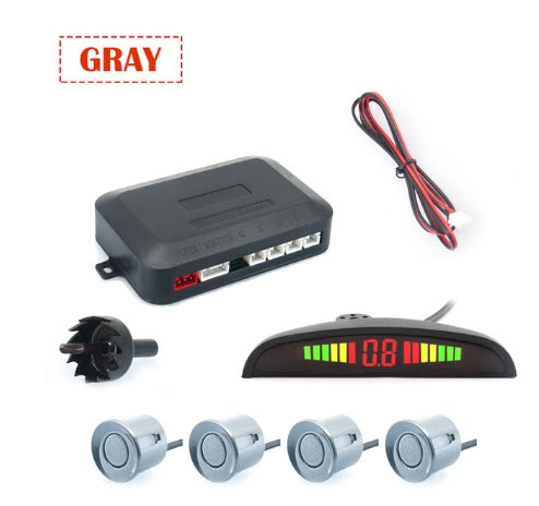 iGi4Shop Manufacturers Wholesale Reversing Radar Buzz 4 General 12v Crescent Monitor SensorProbe Vehicle