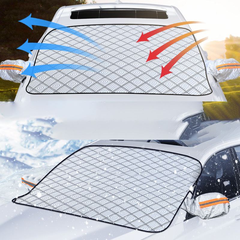 iGi4Shop Front Windshield Cover Half Cover Car Clothing Snow Shield
