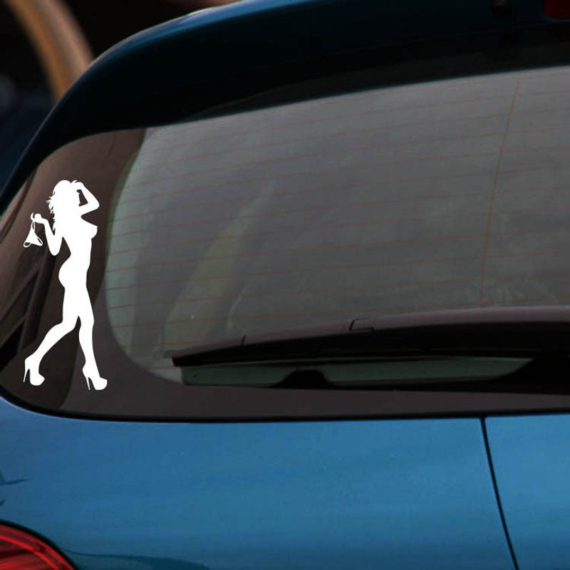 iGi4Shop Bikini car stickers beauty reflective stickers