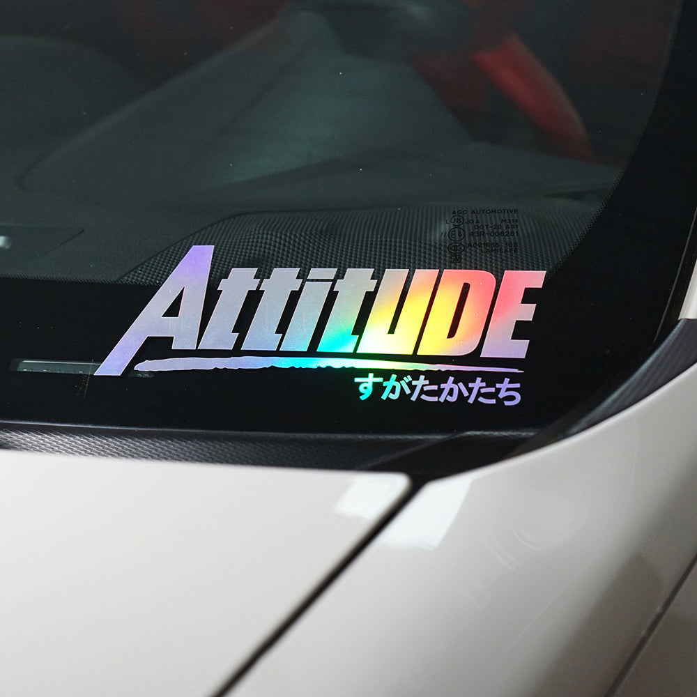 iGi4Shop Personality JDM Play Car Attitude Body Window Car Decoration Reflective Stickers Waterproof