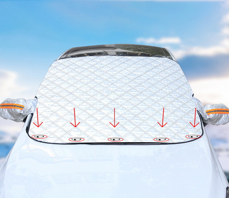iGi4Shop Front Windshield Cover Half Cover Car Clothing Snow Shield