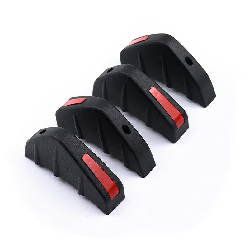 iGi4Shop Automotive Universal Triangle Rear Spoiler Carbon Fiber Chassis