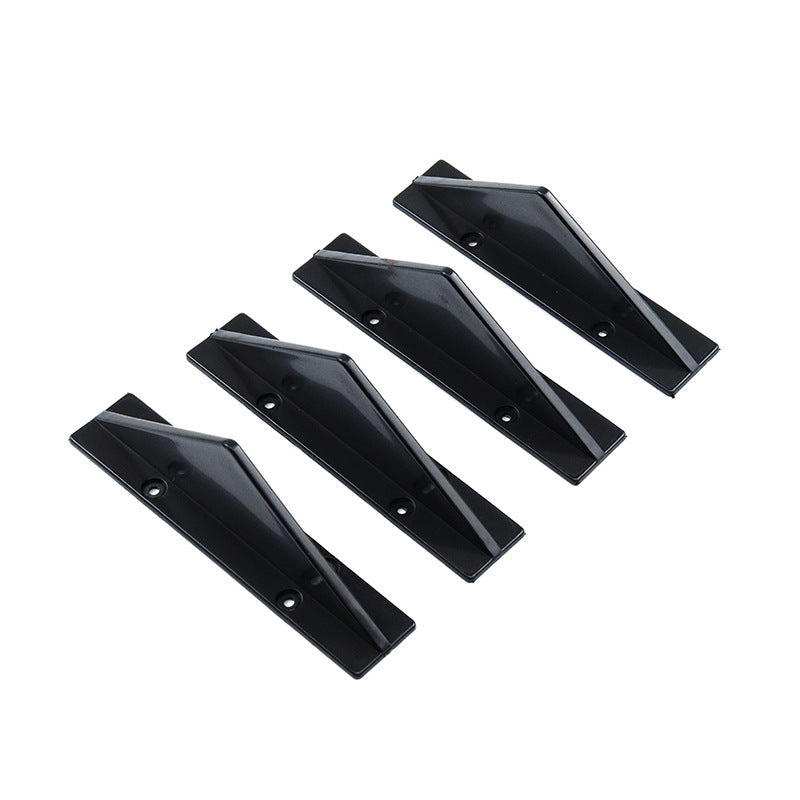 iGi4Shop Automotive Universal Triangle Rear Spoiler Carbon Fiber Chassis