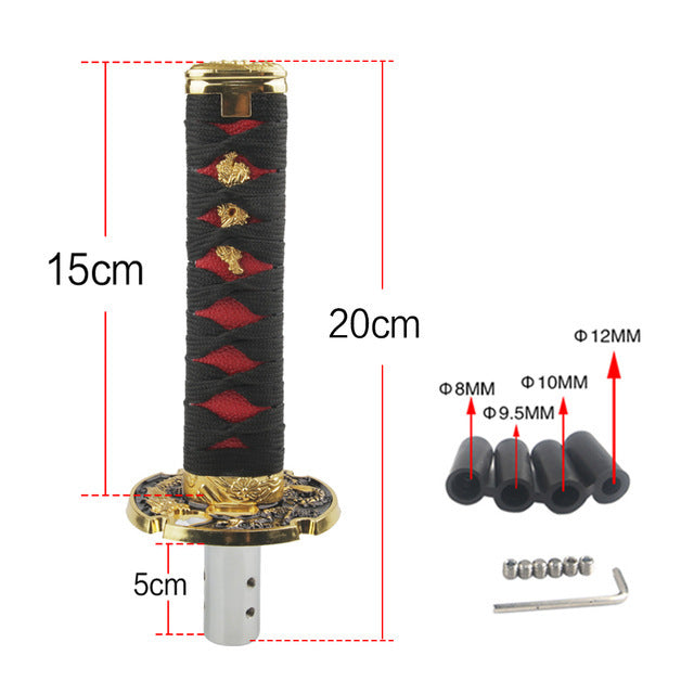 iGi4Shop General JDM Samurai Sword Knob 200mm260mm Samurai