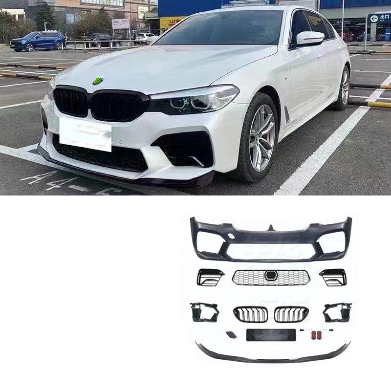 iGi4Shop Automobile G30 G38 528 530 Refitted M5 Big Surrounding Front Bar Middle Net Rear Lip