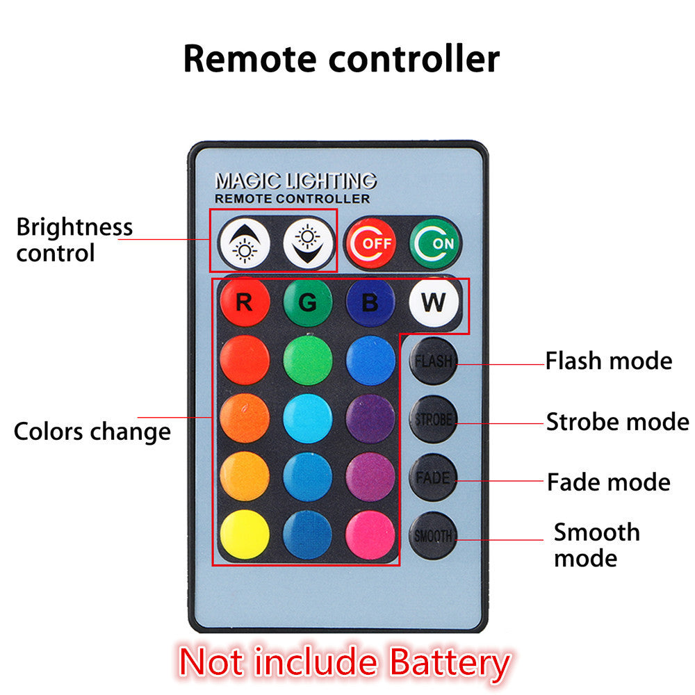 iGi4Shop Highlight RGB With Remote Control Fog Lights Colorful Fog Lights