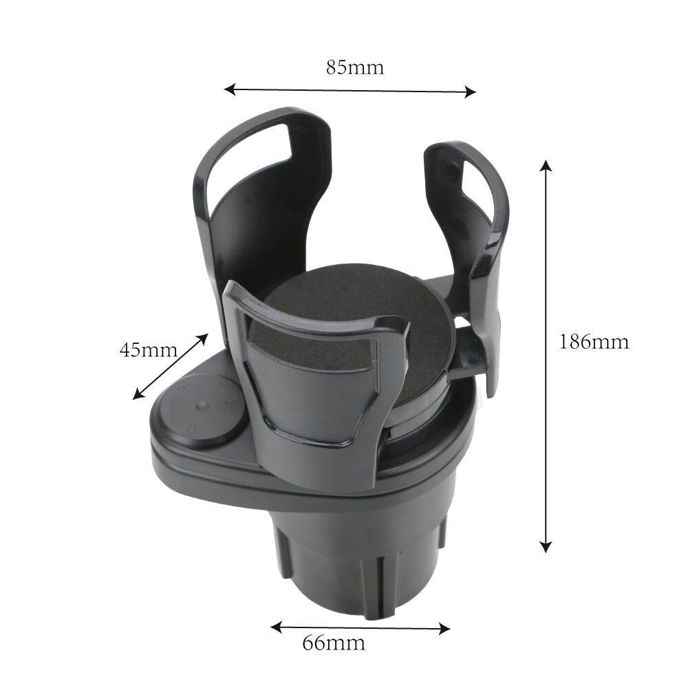 iGi4Shop Foldable Car Cup Holder Drinking Bottle Holder Cup Stand Bracket Sunglasses Phone Organizer Stowing Tidying Car Styling