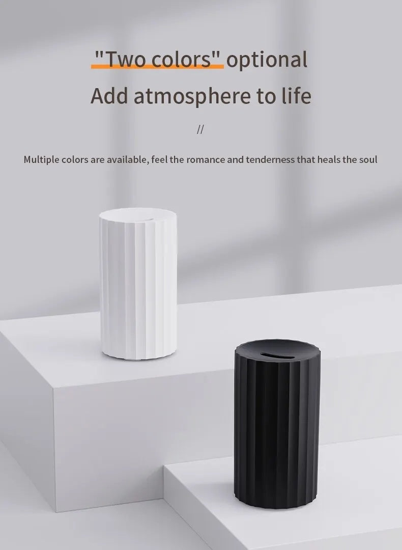 iGi4Shop Air Humidifier With Flame Effect Essential Oil Diffuser Quiet Aroma Diffuser Home Fragrances Car Refresh