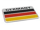 iGi4Shop Alloy National Flag Car Decoration Metal Car Sticker