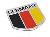 iGi4Shop Alloy National Flag Car Decoration Metal Car Sticker
