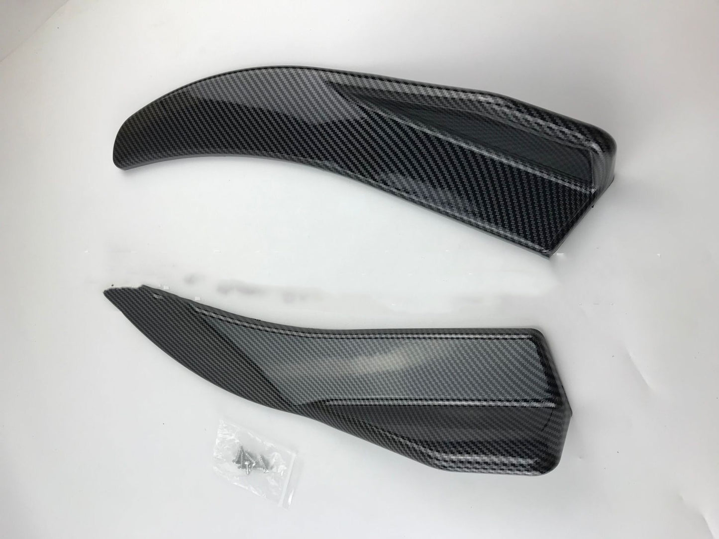 iGi4Shop Car Refitted Front And Rear Deflector Light Carbon Fiber