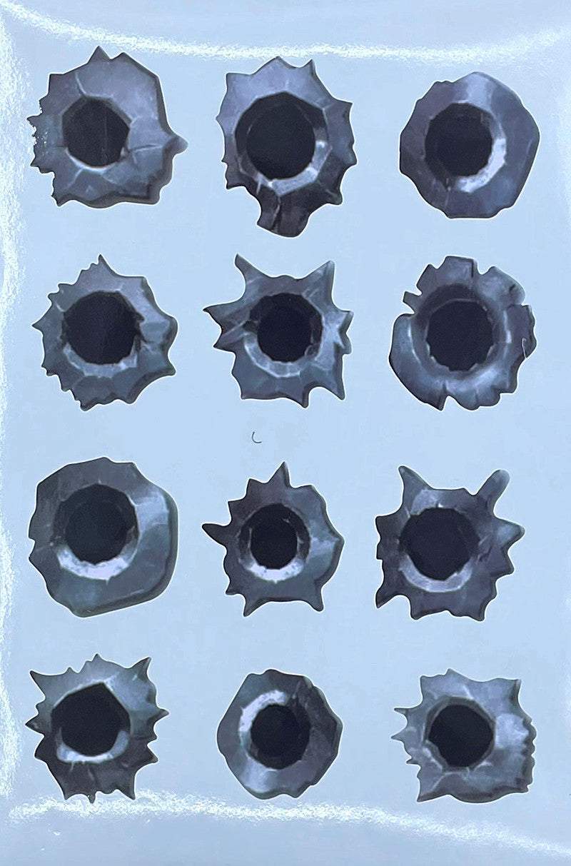 iGi4Shop Simulation Bullet Hole Car Sticker, Car Bullet Hole Crack Car Sticker Industrial Genius International A Site For The Like Minded
