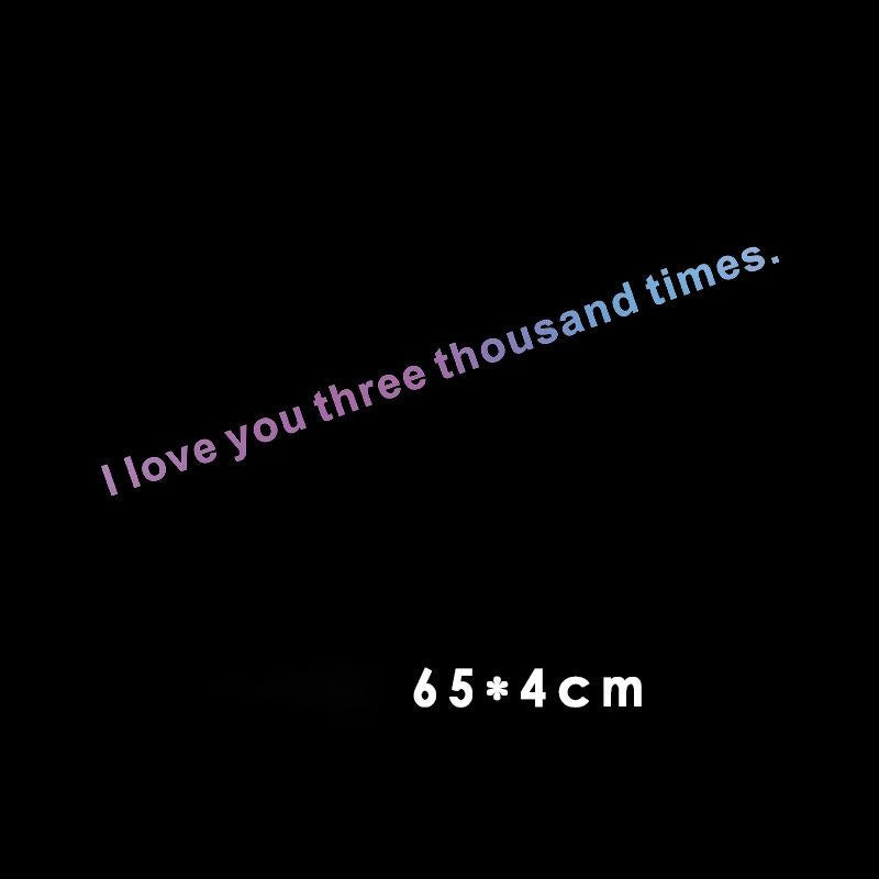 iGi4Shop Car Electrocardiogram Creative Sound Wave Chart Car Sticker