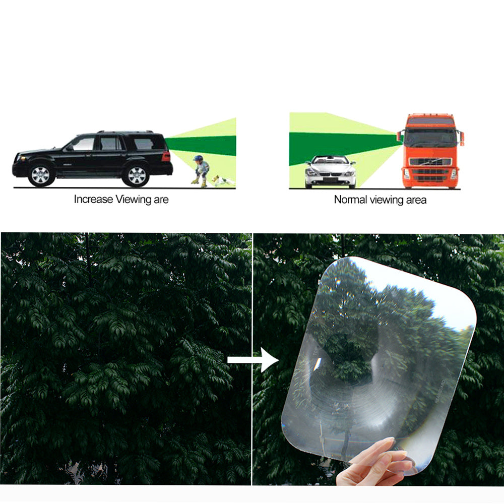 iGi4Shop Lens Automobile Parking Sticker Transparent Wide Angle Car Stickers Car Reversing Sticker