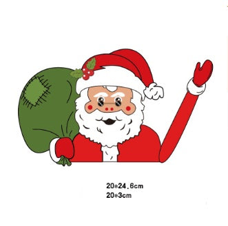 iGi4Shop Santa Wiper Car Sticker without Straps