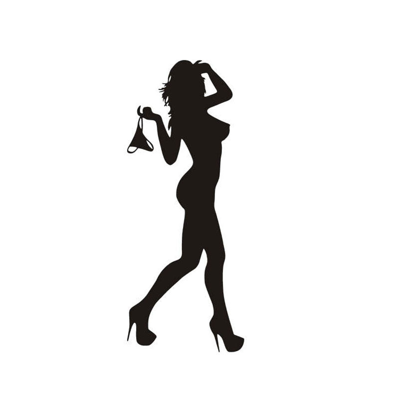 iGi4Shop Bikini car stickers beauty reflective stickers