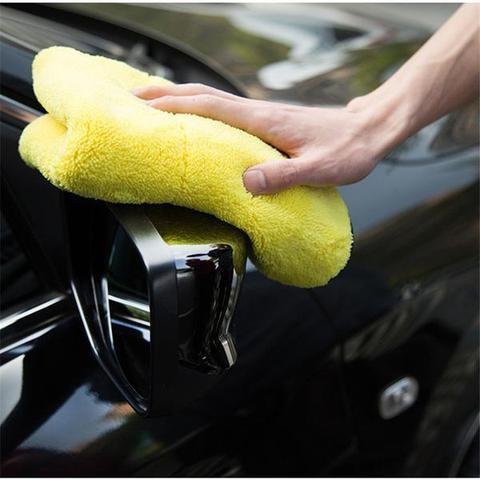 iGi4Shop Two-color Couble-sided Car Dual-use Cleaning Car Wash Towel