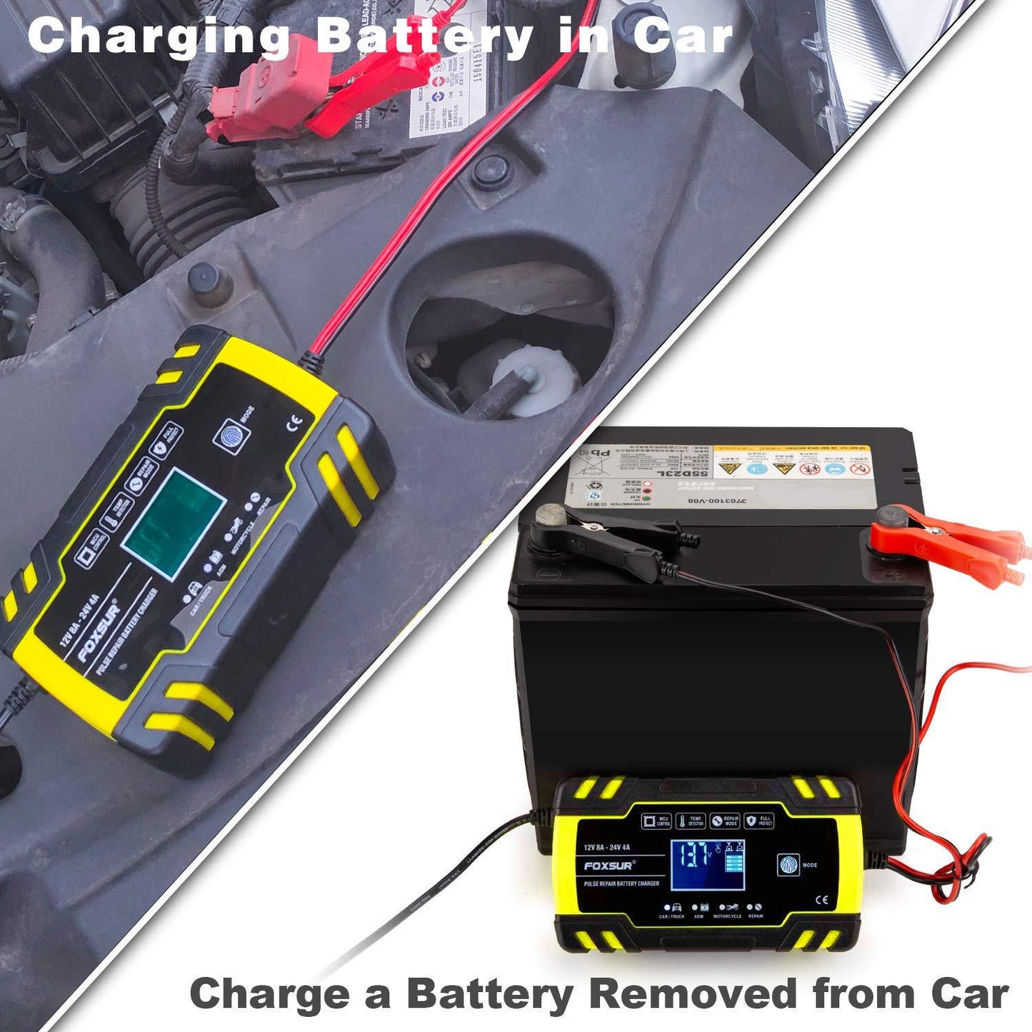 iGi4Shop Motorcycle pulse battery charger