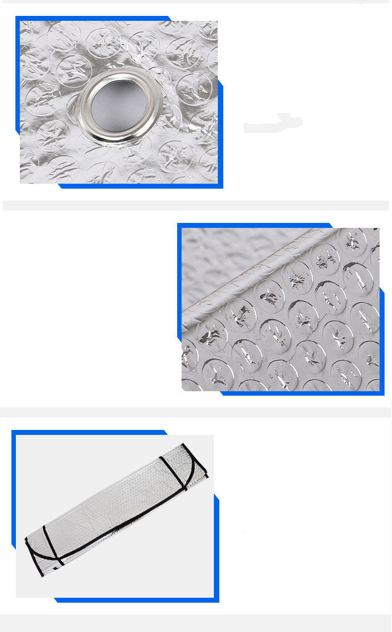 iGi4Shop Luckybobi Automobile Sunshade Cover Car Windshield Snow Sun Shade Waterproof Protector Cover Car Front Windscreen Cover