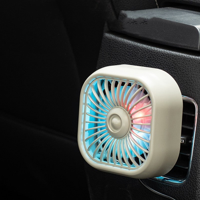 iGi4Shop Car Fan Usb Air Outlet Small Fan Car Supplies Small Electric Fan