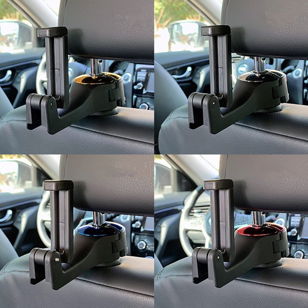iGi4Shop Car Headrest Hook Phone Car Holder Car Hanger For A4 B6 Seat Back Hanger Storage Hook Phone Holder Auto Fastener Clip