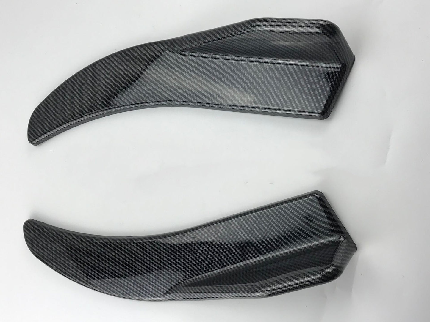 iGi4Shop Car Refitted Front And Rear Deflector Light Carbon Fiber