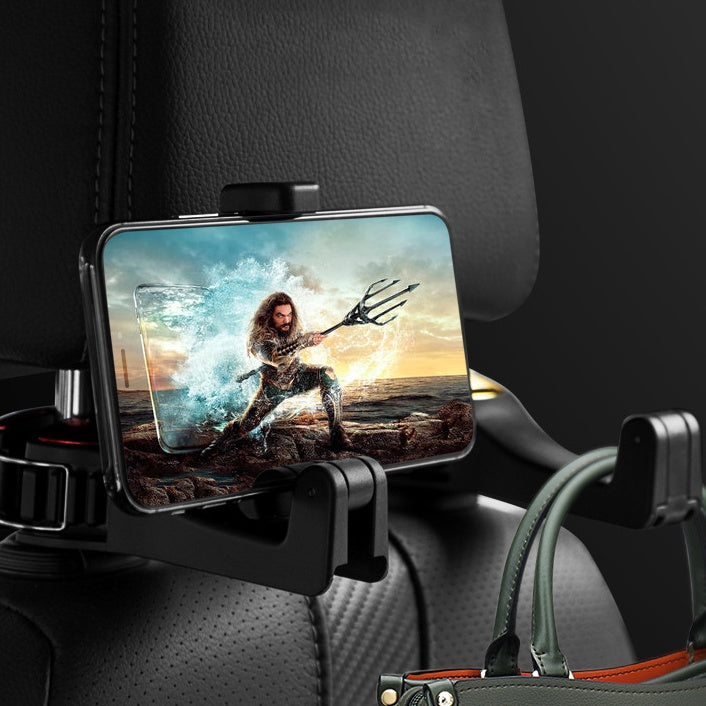 iGi4Shop Car Headrest Hook Phone Car Holder Car Hanger For A4 B6 Seat Back Hanger Storage Hook Phone Holder Auto Fastener Clip