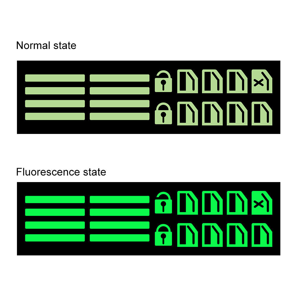 iGi4Shop Car Window Luminous Key Sticker