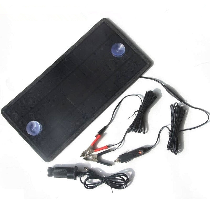 iGi4Shop 5W portable solar car battery charger solar charging car emergency charging supplement loss
