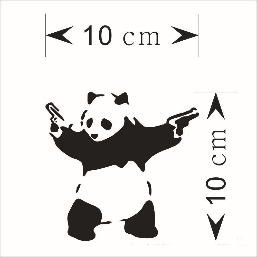 iGi4Shop Outdoor sports panda car sticker