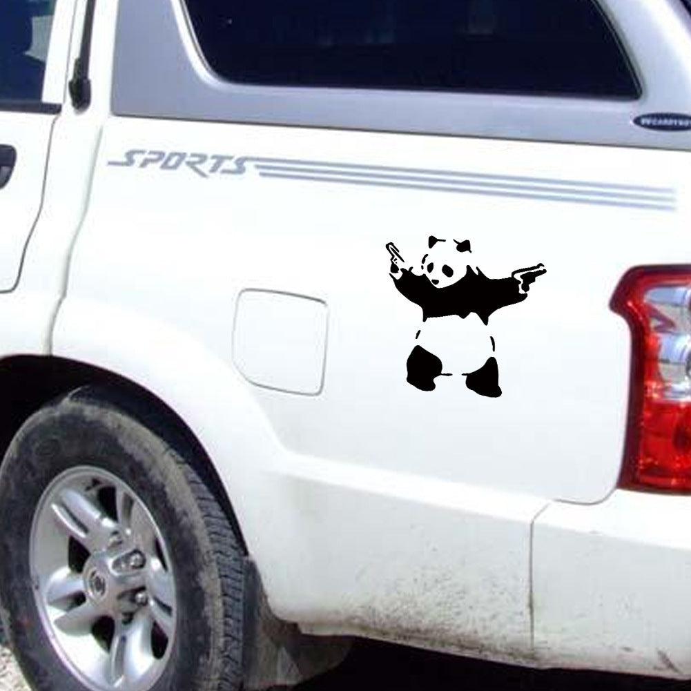 iGi4Shop Outdoor sports panda car sticker
