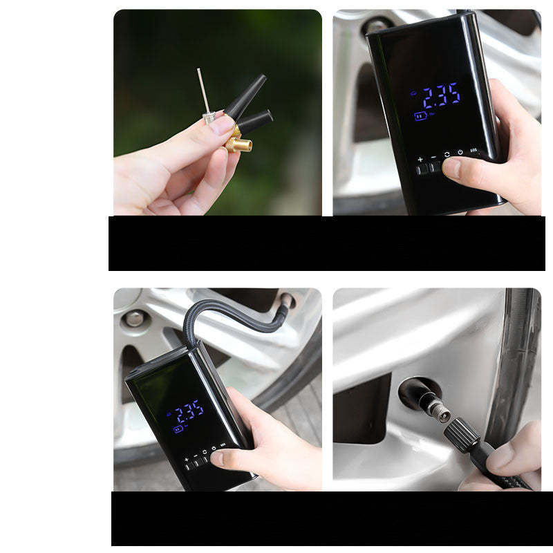 iGi4Shop Car Mini Portable Electric Smart Wireless Digital Inflator