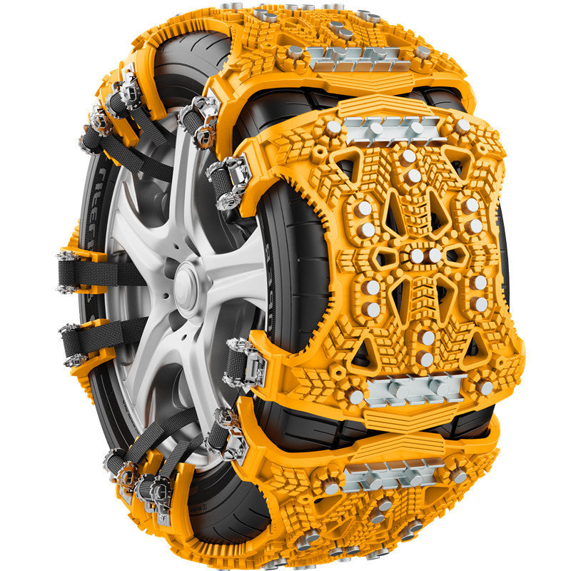 iGi4Shop Universal Nonskid Chain Steel Plate Gear Tire Chain Nonskid Chain New Car SUV SUV Universal