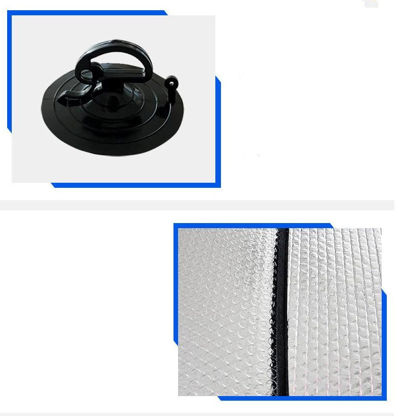 iGi4Shop Luckybobi Automobile Sunshade Cover Car Windshield Snow Sun Shade Waterproof Protector Cover Car Front Windscreen Cover