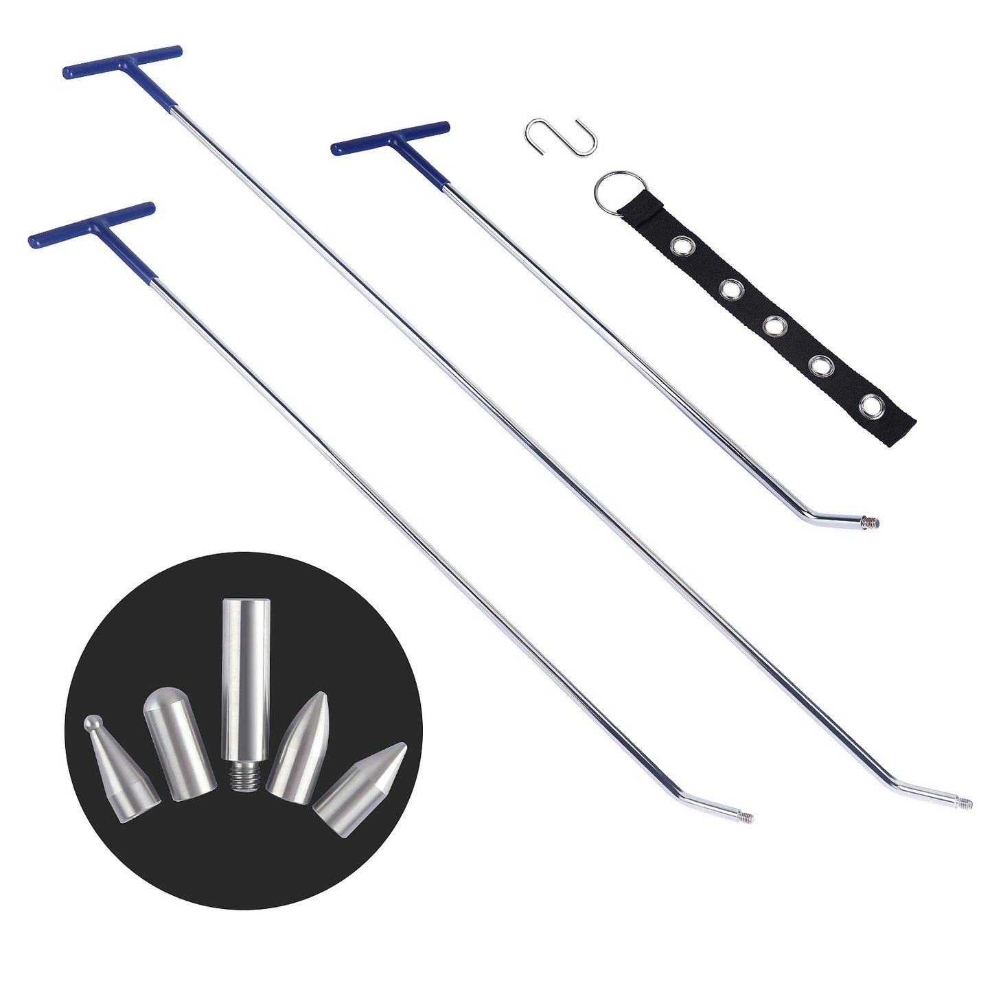 iGi4Shop Car Dent Repair Tool Hook Crowbar Three-piece Set