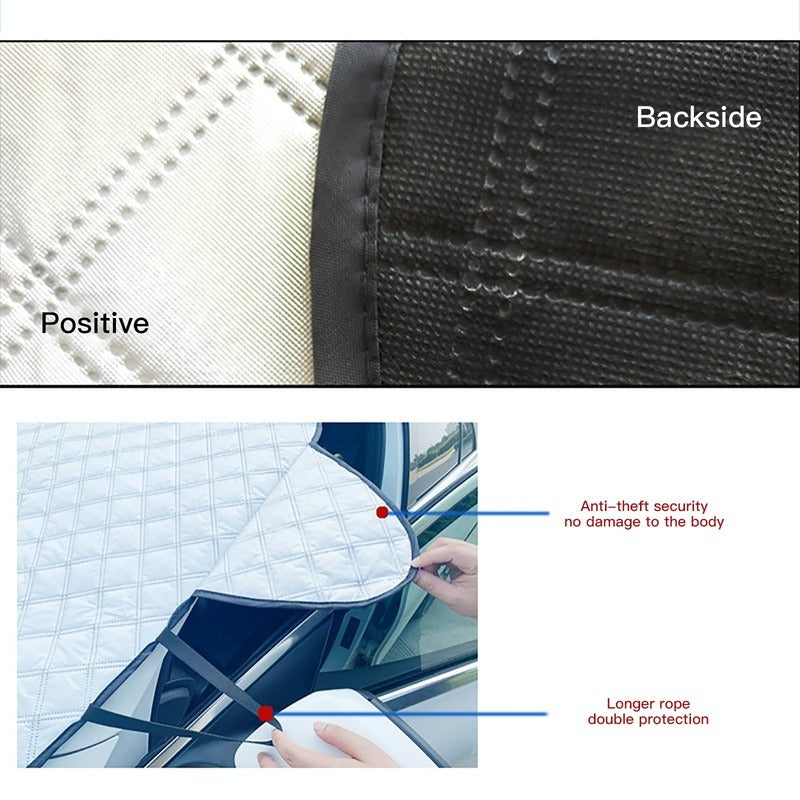 iGi4Shop Thickened Frost And Antifreeze Sun Visor For Magnetic Snow Gear