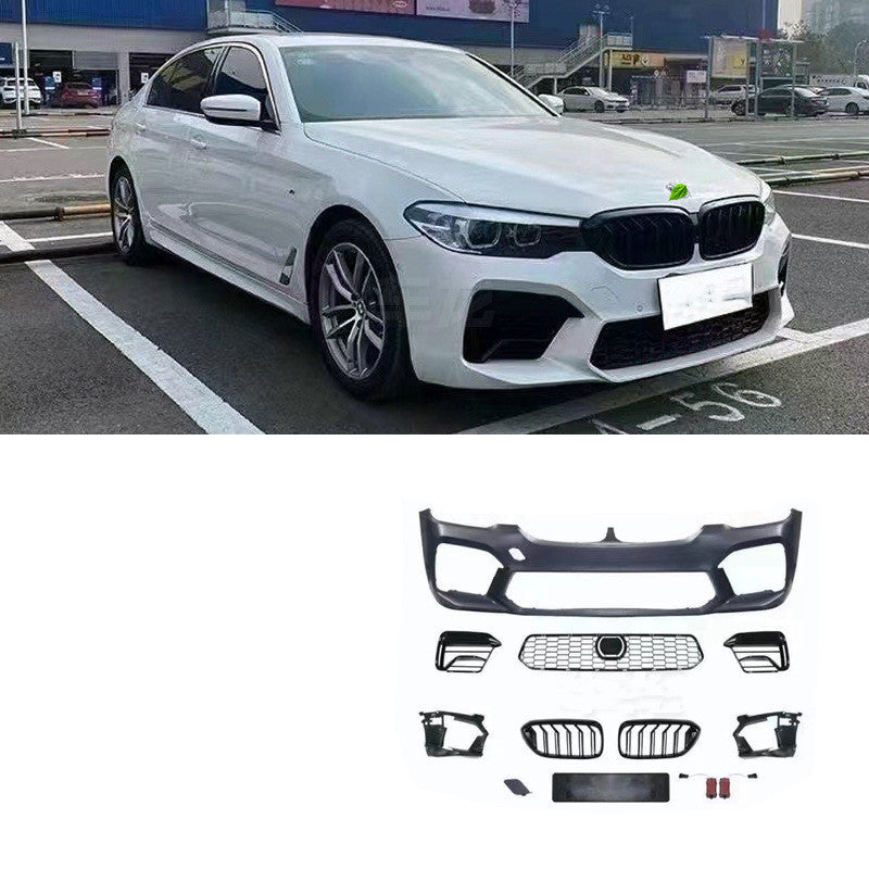 iGi4Shop Automobile G30 G38 528 530 Refitted M5 Big Surrounding Front Bar Middle Net Rear Lip
