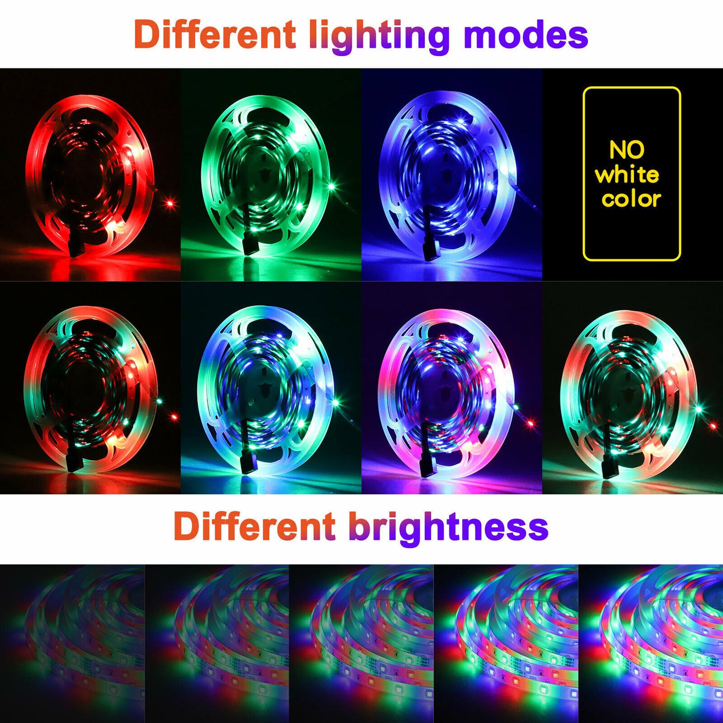 iGi4Shop 16.4FT RGB Flexible 300LED Strip Light SMD Remote Fairy Lights Room TV Party Bar LED Strip Light Remote Fairy Light Room Party Waterproof