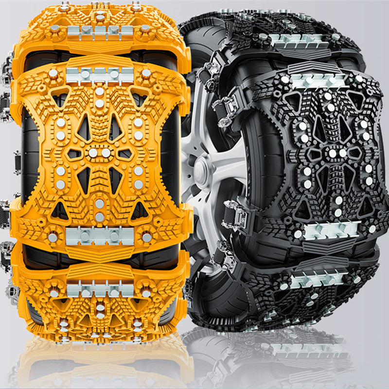 iGi4Shop Universal Nonskid Chain Steel Plate Gear Tire Chain Nonskid Chain New Car SUV SUV Universal