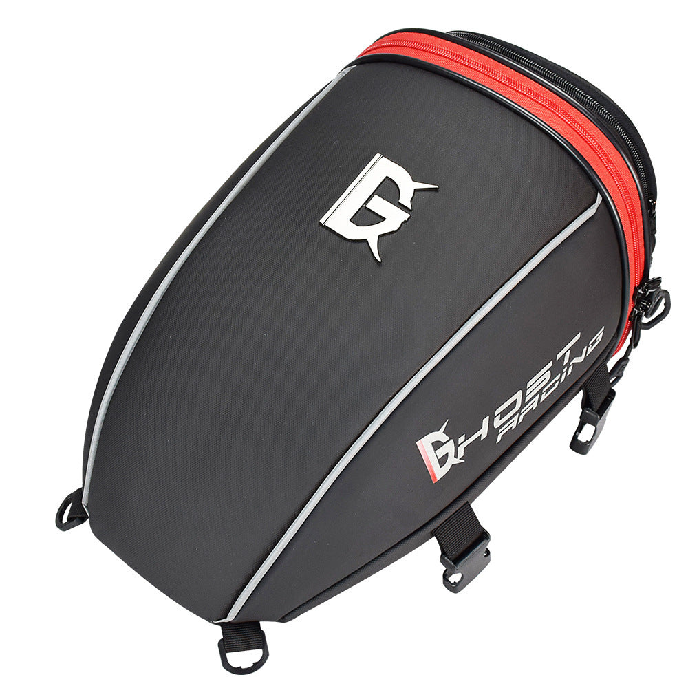 iGi4Shop Knight Saddle Pu Leather Motorcycle Tail Bag