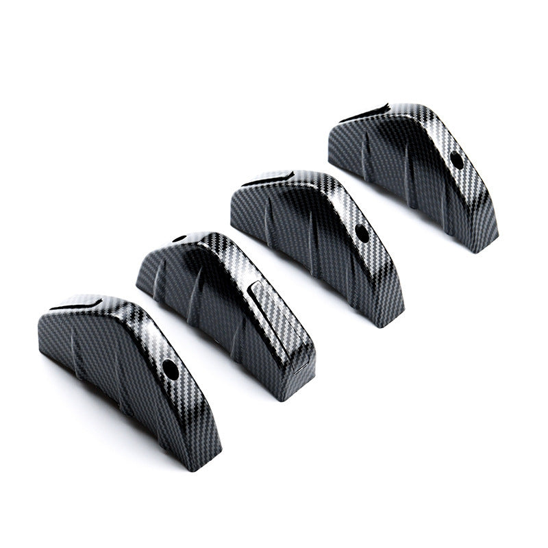 iGi4Shop Automotive Universal Triangle Rear Spoiler Carbon Fiber Chassis