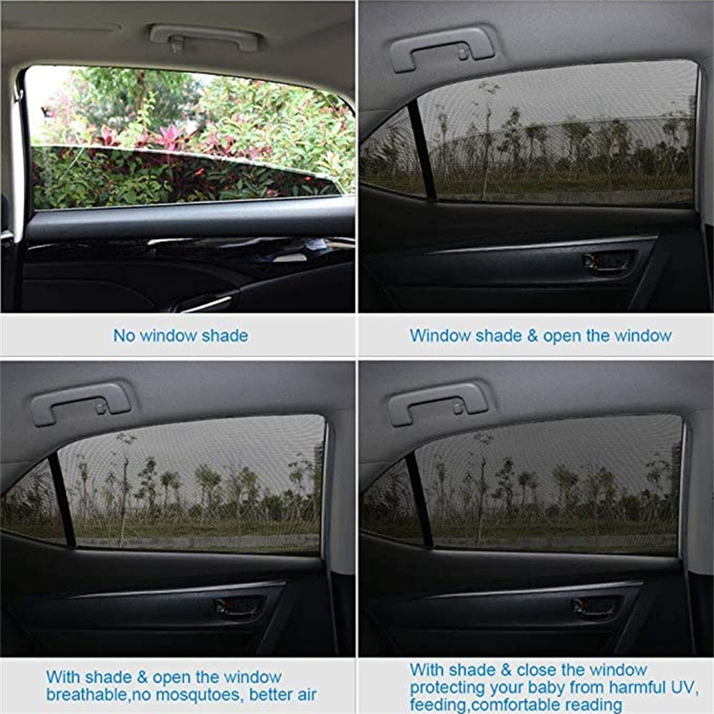iGi4Shop Car Screen Window Anti-mosquito Repellent Mosquito Net Sunshade Universal Type