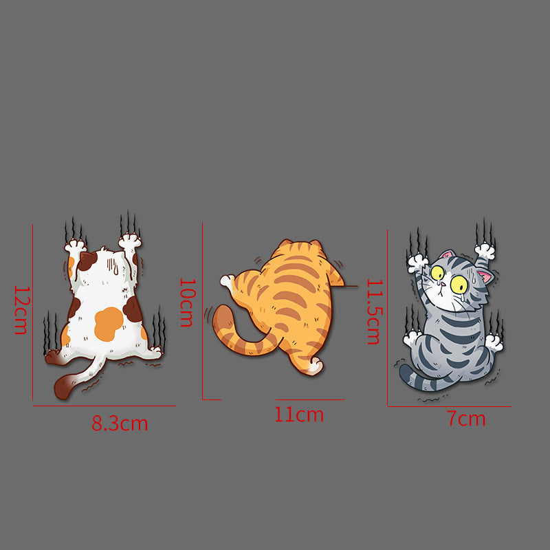 iGi4Shop Scratch Pet Cat Car Sticker Scratch Body