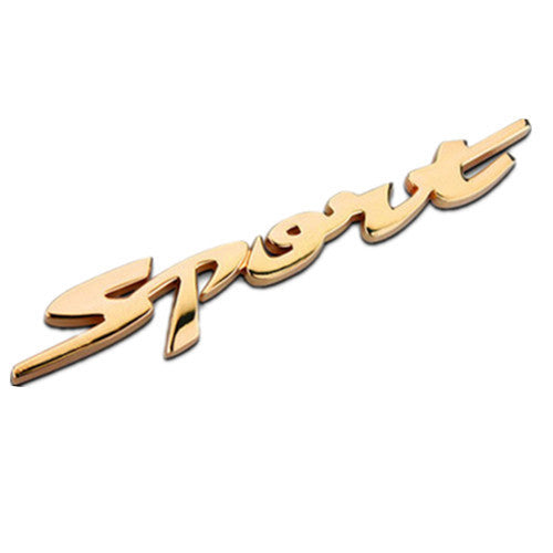 iGi4Shop Metallic Personality SPORTS TURBO Decorative Car Logo