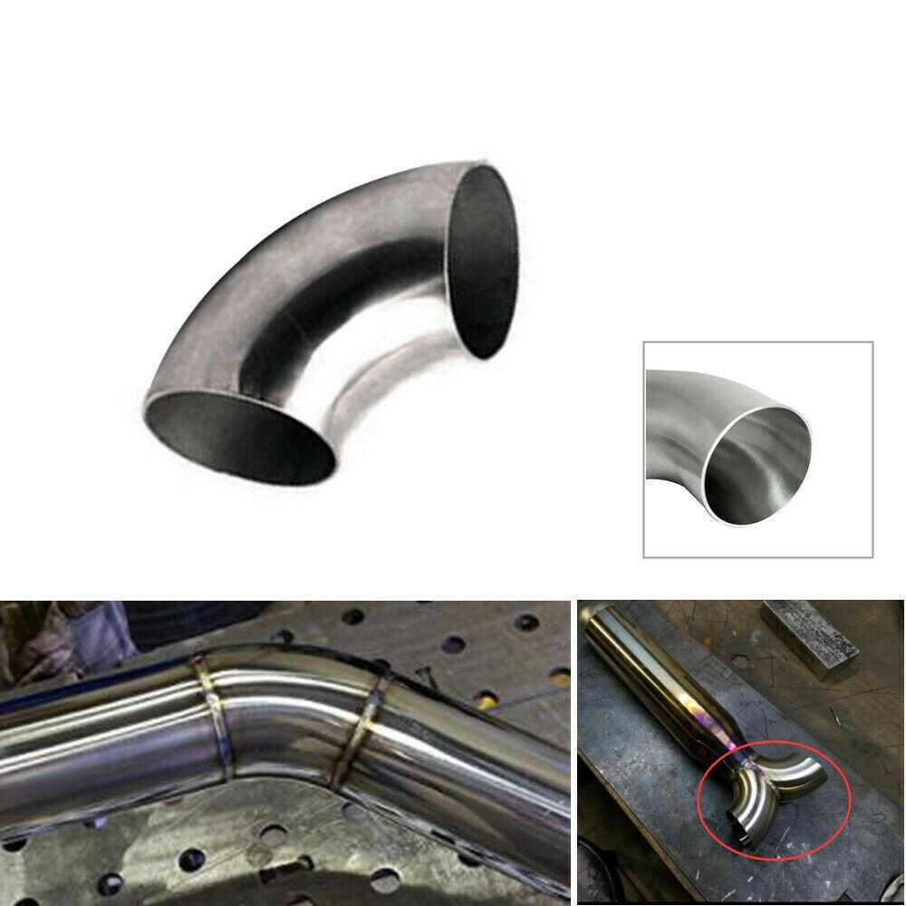 iGi4Shop Car Modified Exhaust Pipe 304 Stainless Steel Elbow