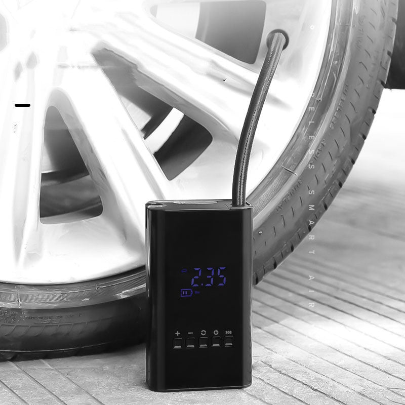 iGi4Shop Car Mini Portable Electric Smart Wireless Digital Inflator