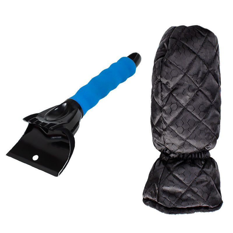 iGi4Shop Car Windshield Snow Scraper Mitten With Durable Handle, Waterproof Snow Remover Glove With Warm Thick Soft Fleece