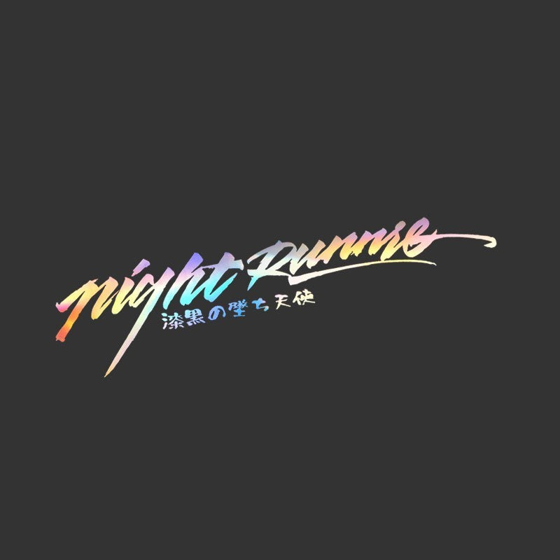 iGi4Shop Rear Windshield Stickers For Night Cars